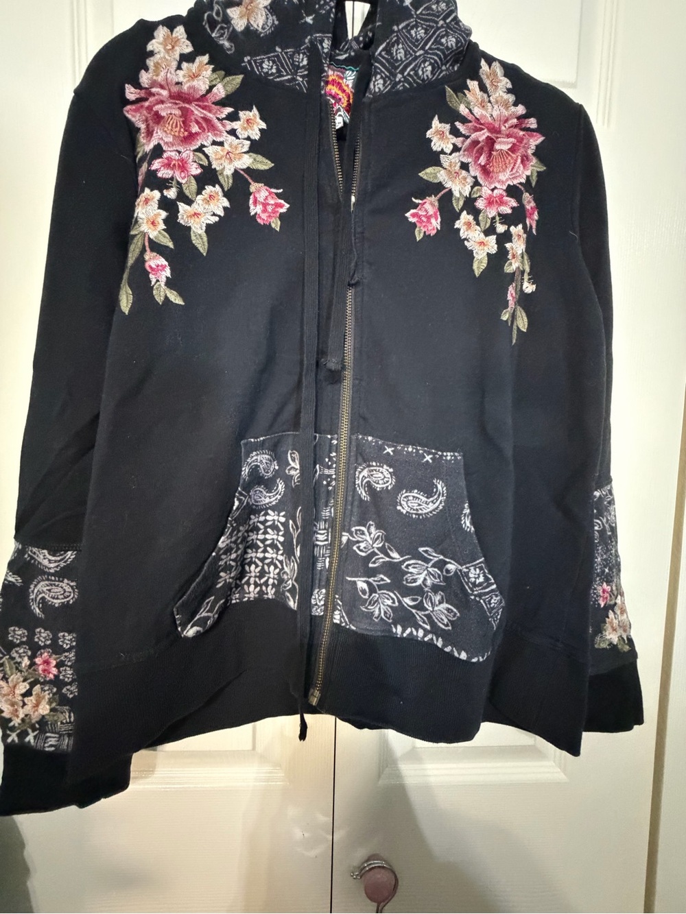 Johnny Was Cherell embroidered jacket